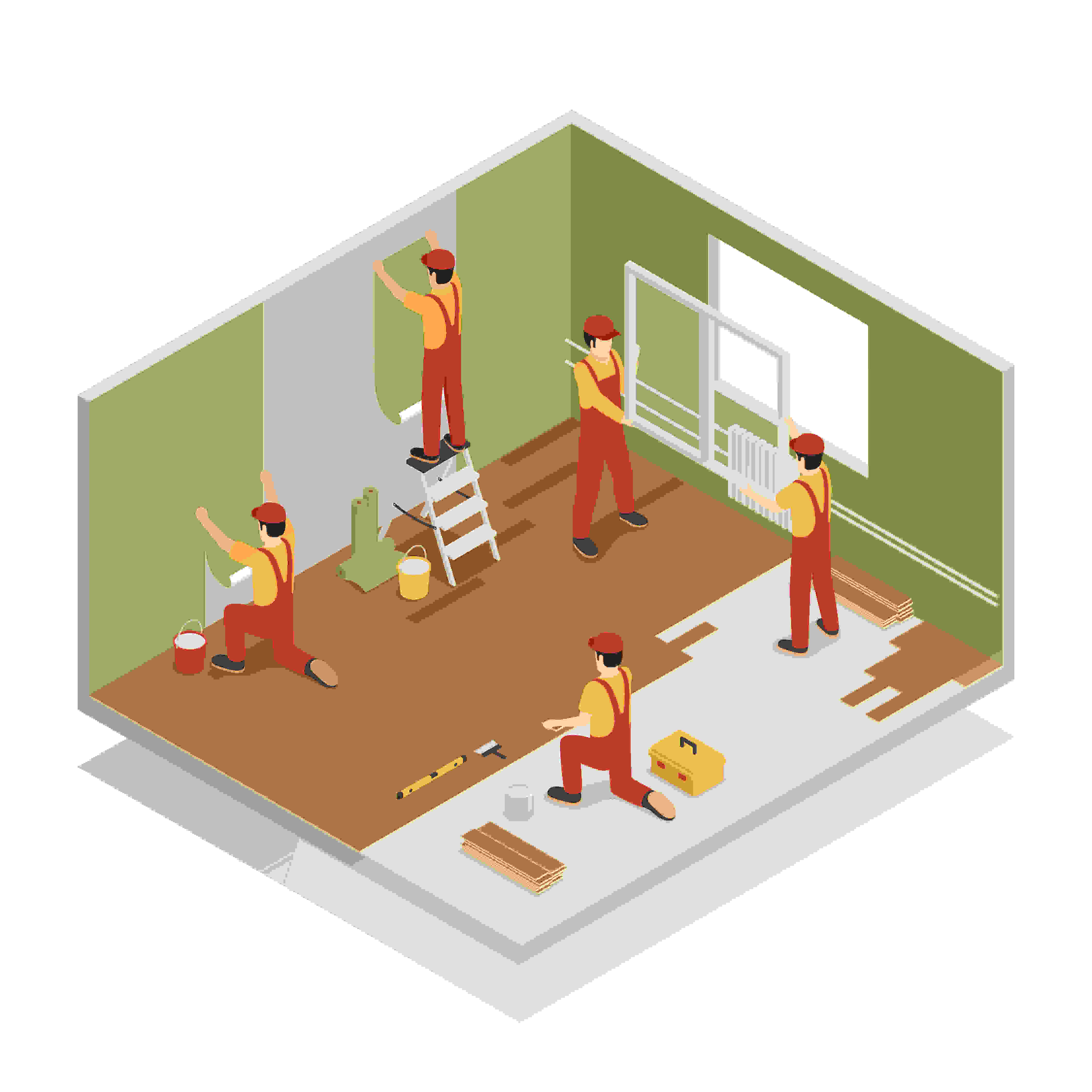 Top Flooring & Interior Services in Lucknow – Tile Fitting, Marble Flooring, Wall Painting & Roof Work